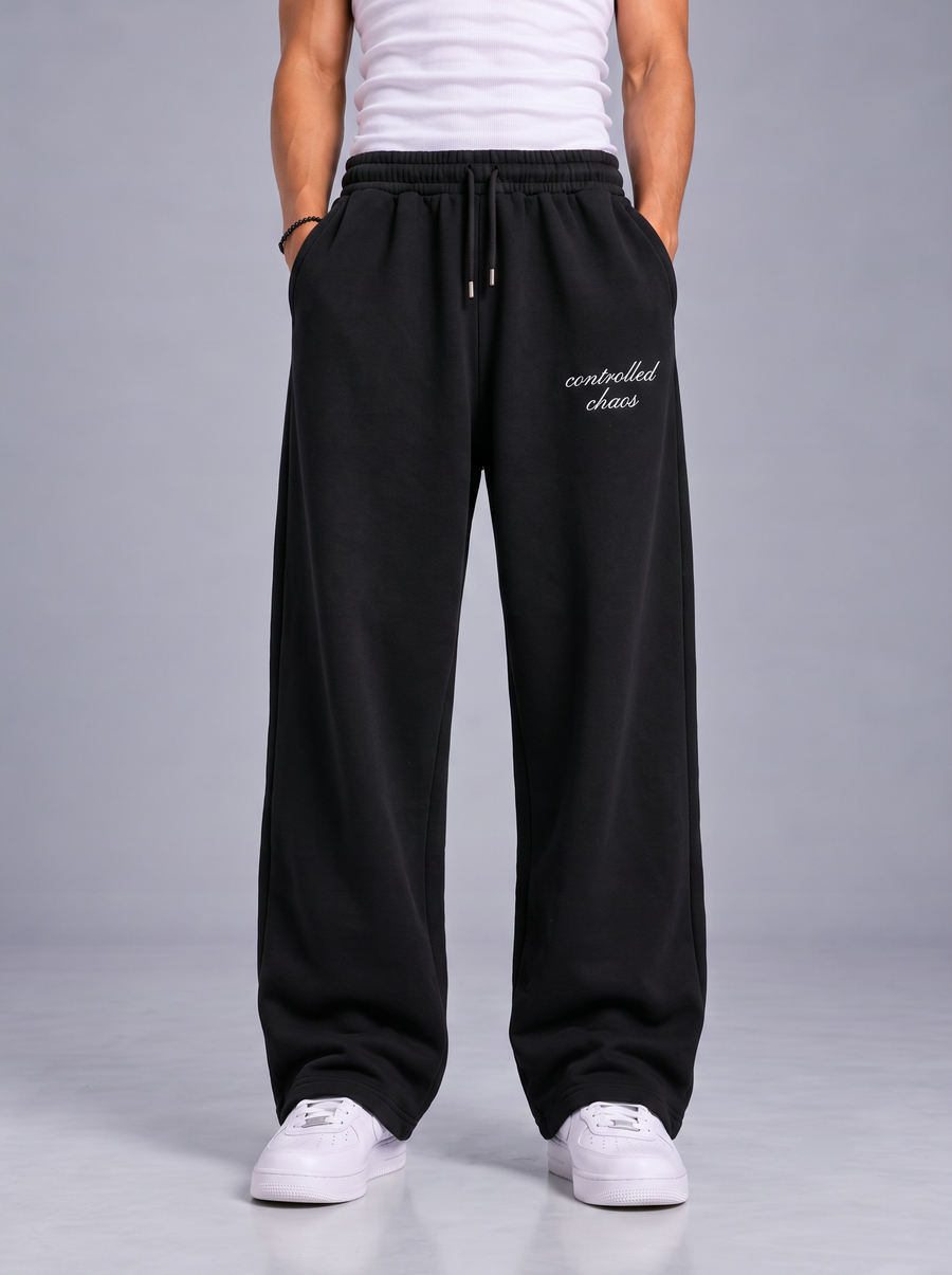 Black Baggy Sweatpants