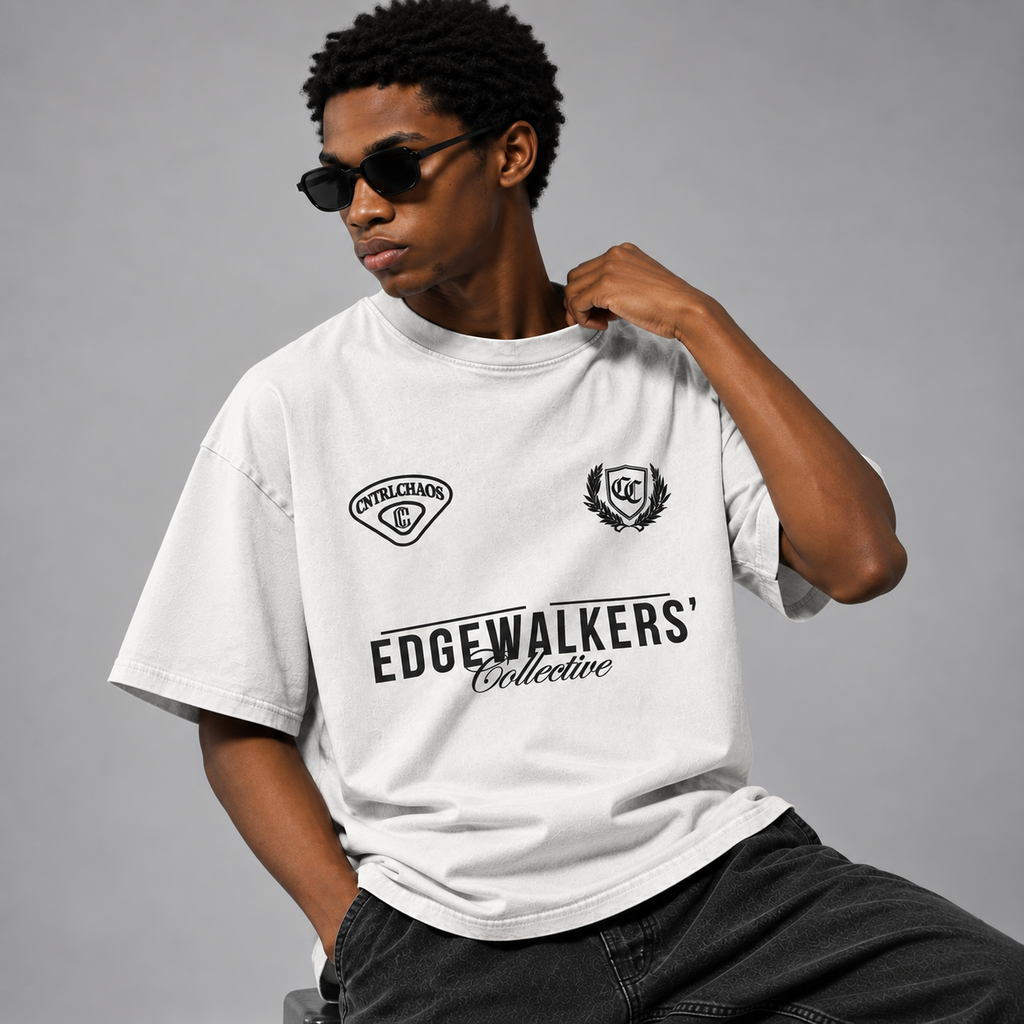 Edgewalkers' Collective Tee - Off White