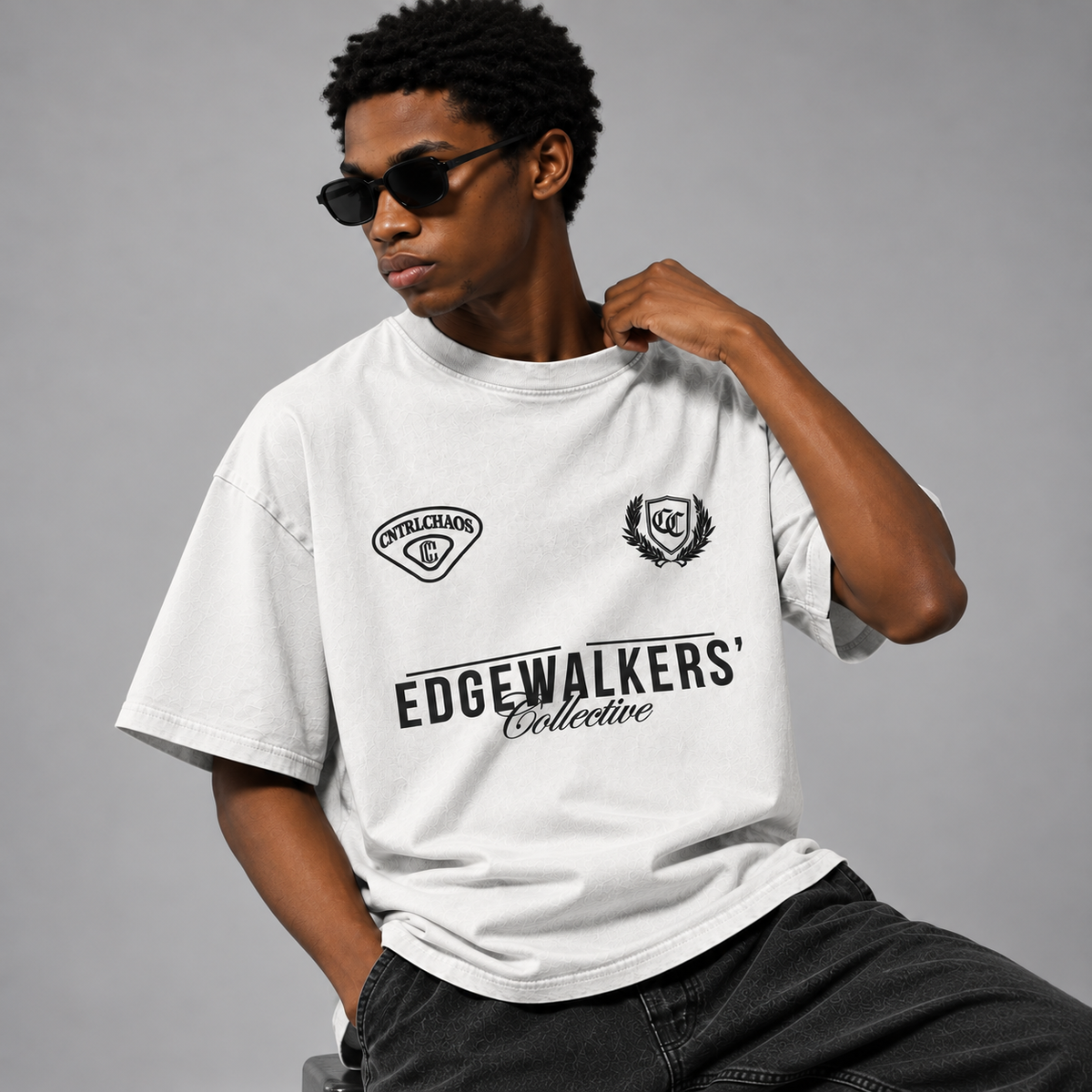 Edgewalkers' Collective Tee - Off White