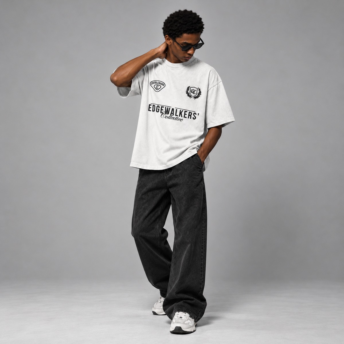 Edgewalkers' Collective Tee - Off White