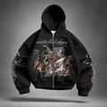 Vintage Chaos Graphic Hoodie