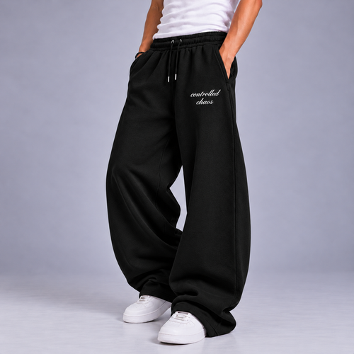 Black Baggy Sweatpants
