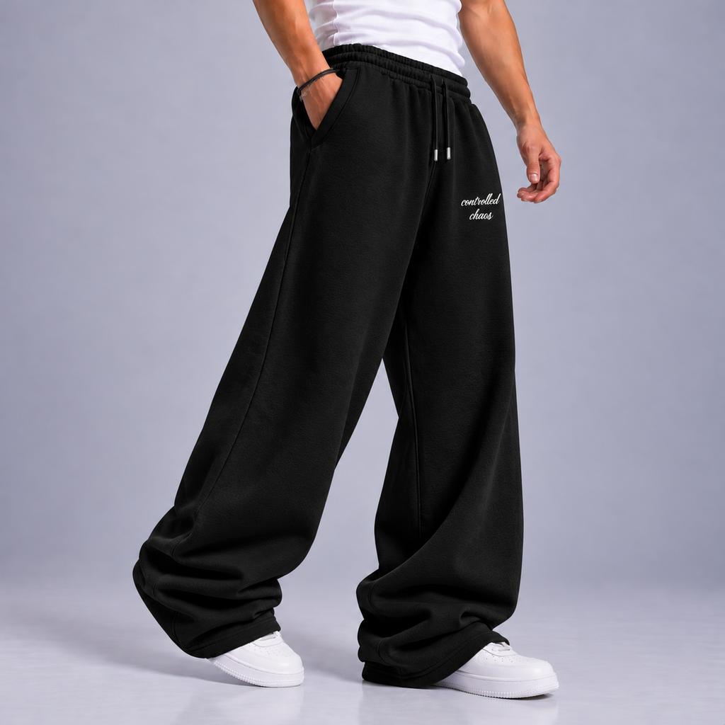 Black Baggy Sweatpants