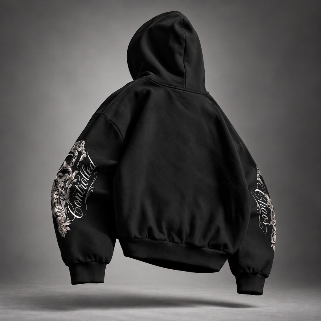 Vintage Chaos Graphic Hoodie