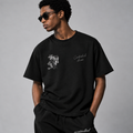 The Chaotic Wolf Tee - Black