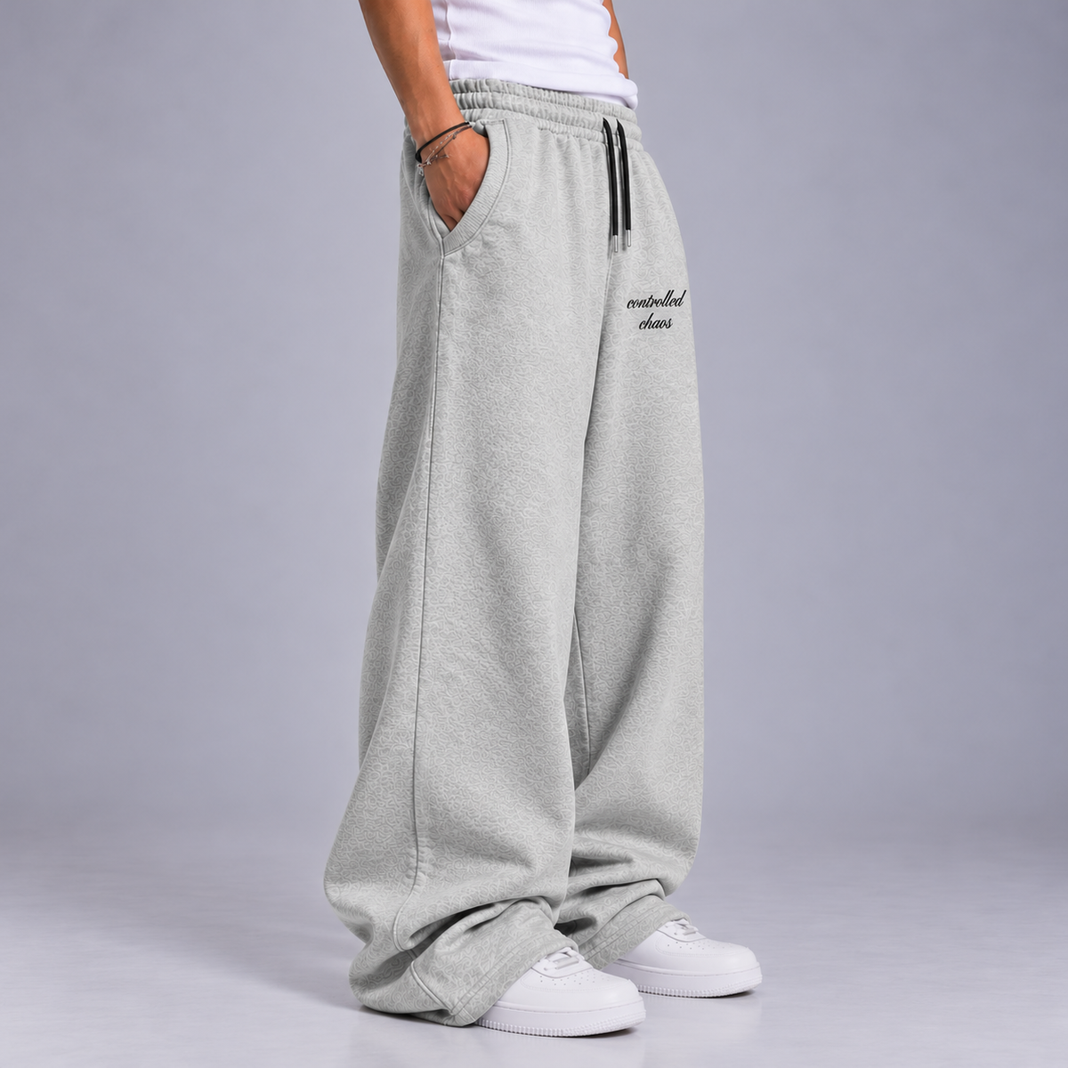 Grey Baggy Sweatpants