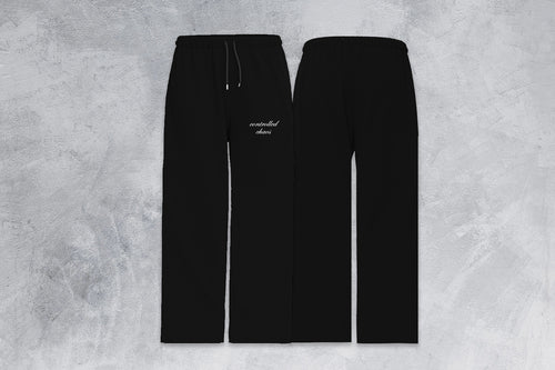 Black Baggy Sweatpants