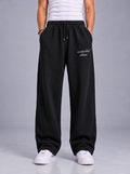 Black Baggy Sweatpants