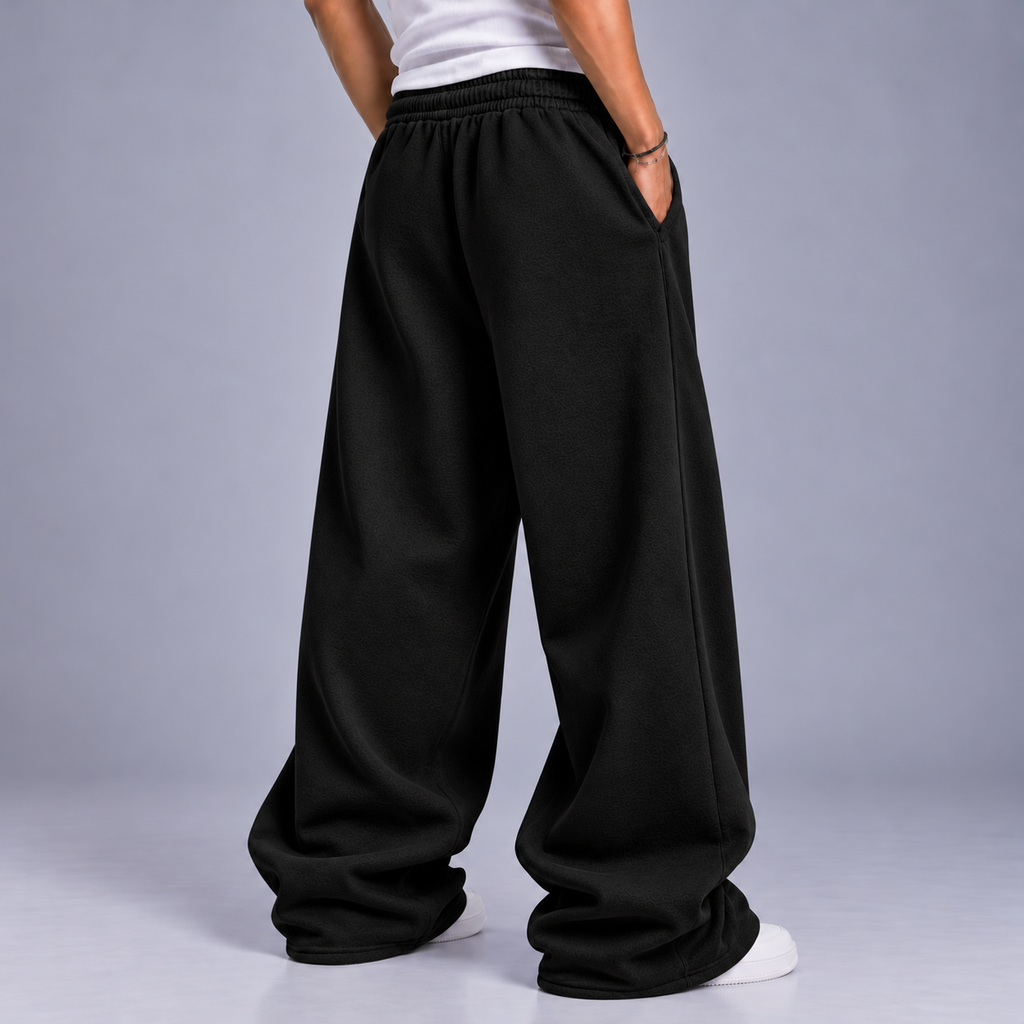 Black Baggy Sweatpants
