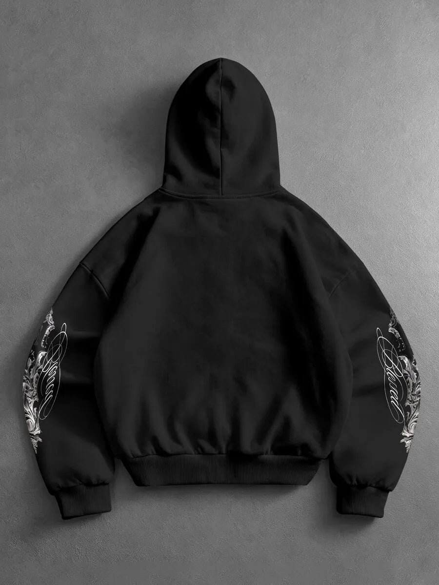 Vintage Chaos Graphic Hoodie
